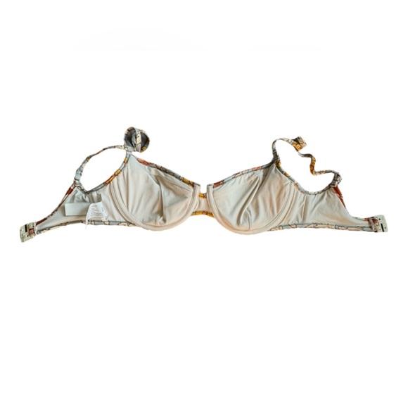 Zimmermann Andie Floral Underwired Bikini Top Size 0CD - Picture 4 of 9